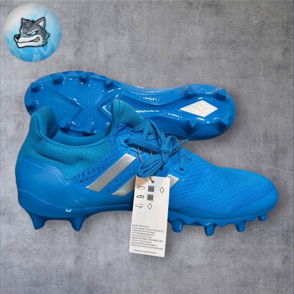 Adidas Ultraboost Cleat Men's Blue Silver Football Cleats JP7412 Men's Sz 14 - Picture 4 of 5